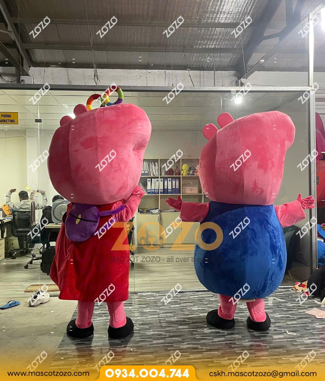 MASCOT HEO PEPPA - Ảnh 4