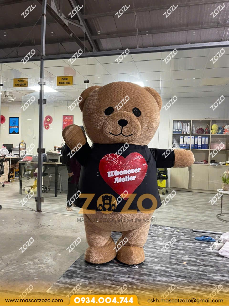 MASCOT HƠI GẤU ATELIER