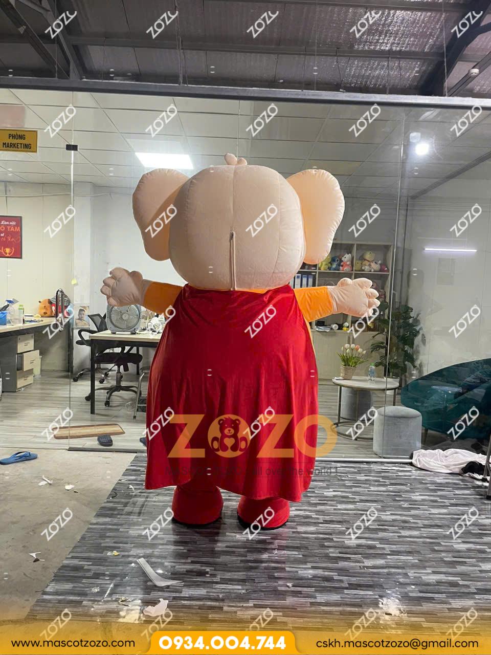 MASCOT HƠI VOI JOLLI - Ảnh 4
