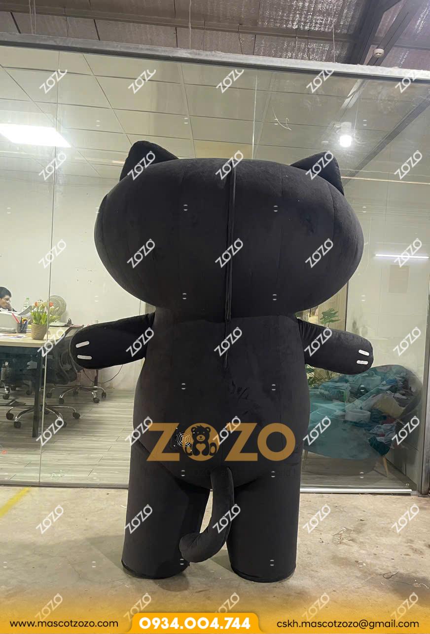 MASCOT HƠI MÈO ĐEN - Ảnh 5