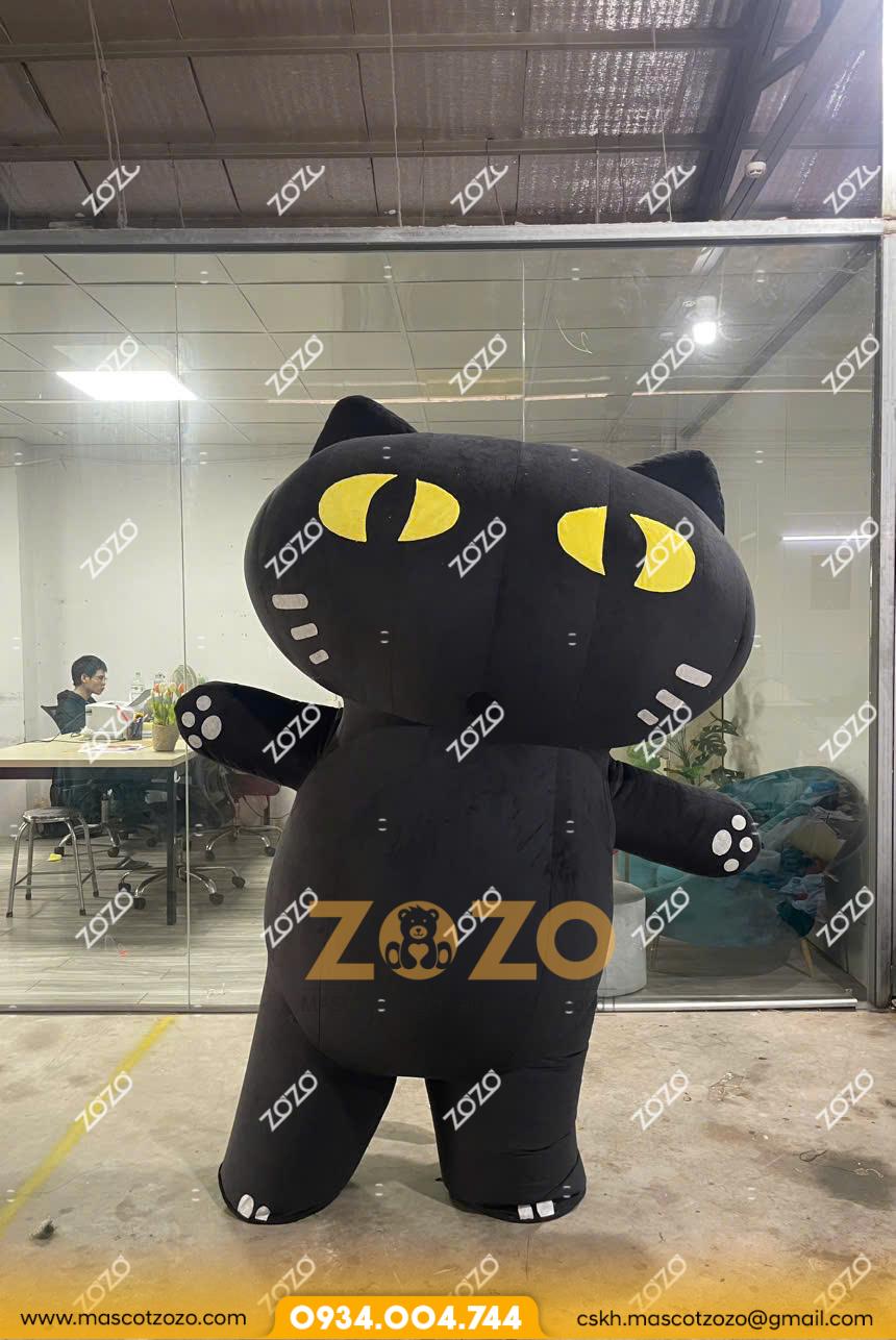 MASCOT HƠI MÈO ĐEN