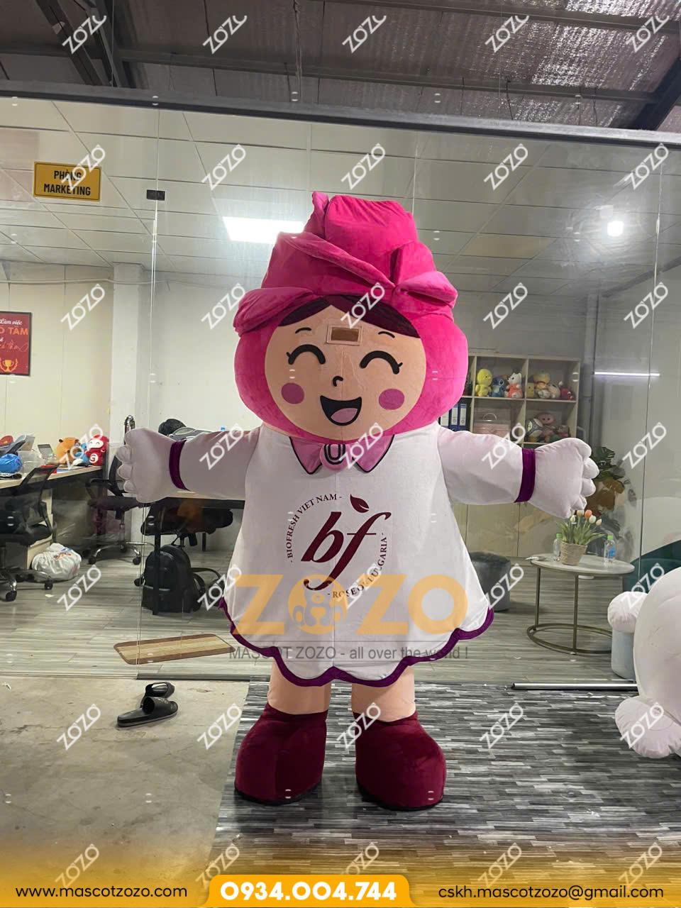 MASCOT HƠI BÚP SEN