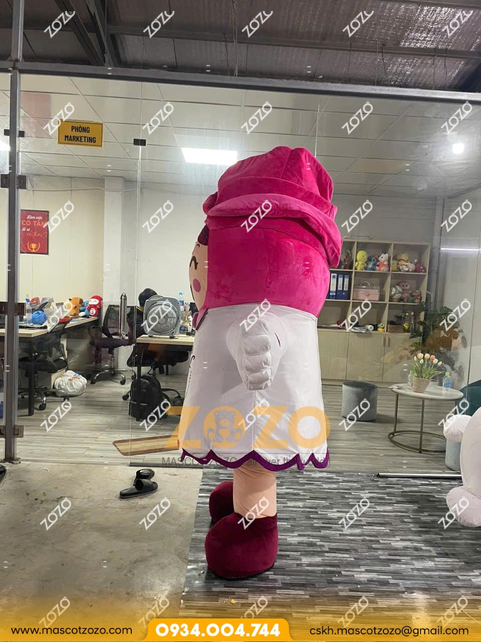 MASCOT HƠI BÚP SEN - Ảnh 3