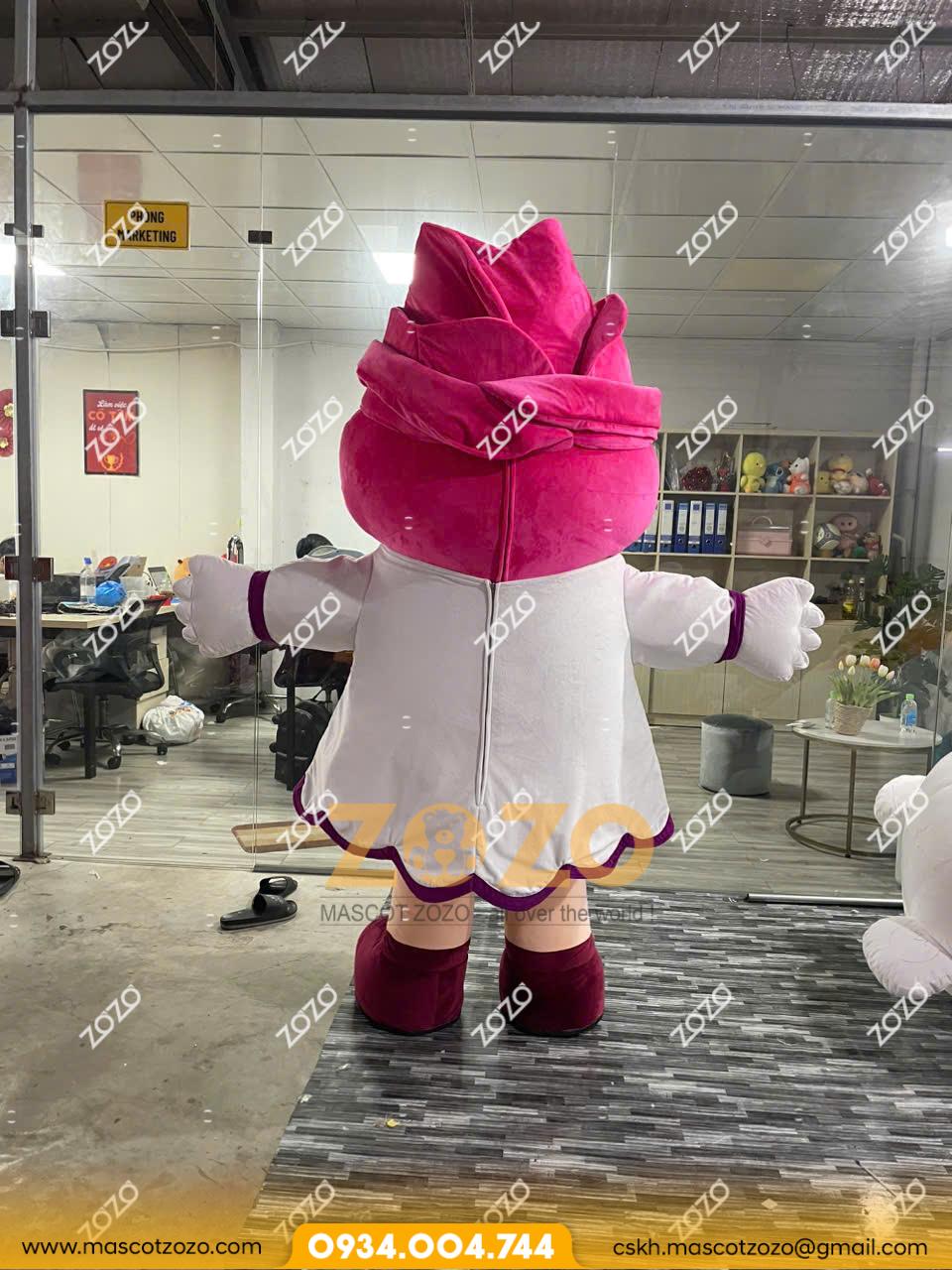 MASCOT HƠI BÚP SEN - Ảnh 4