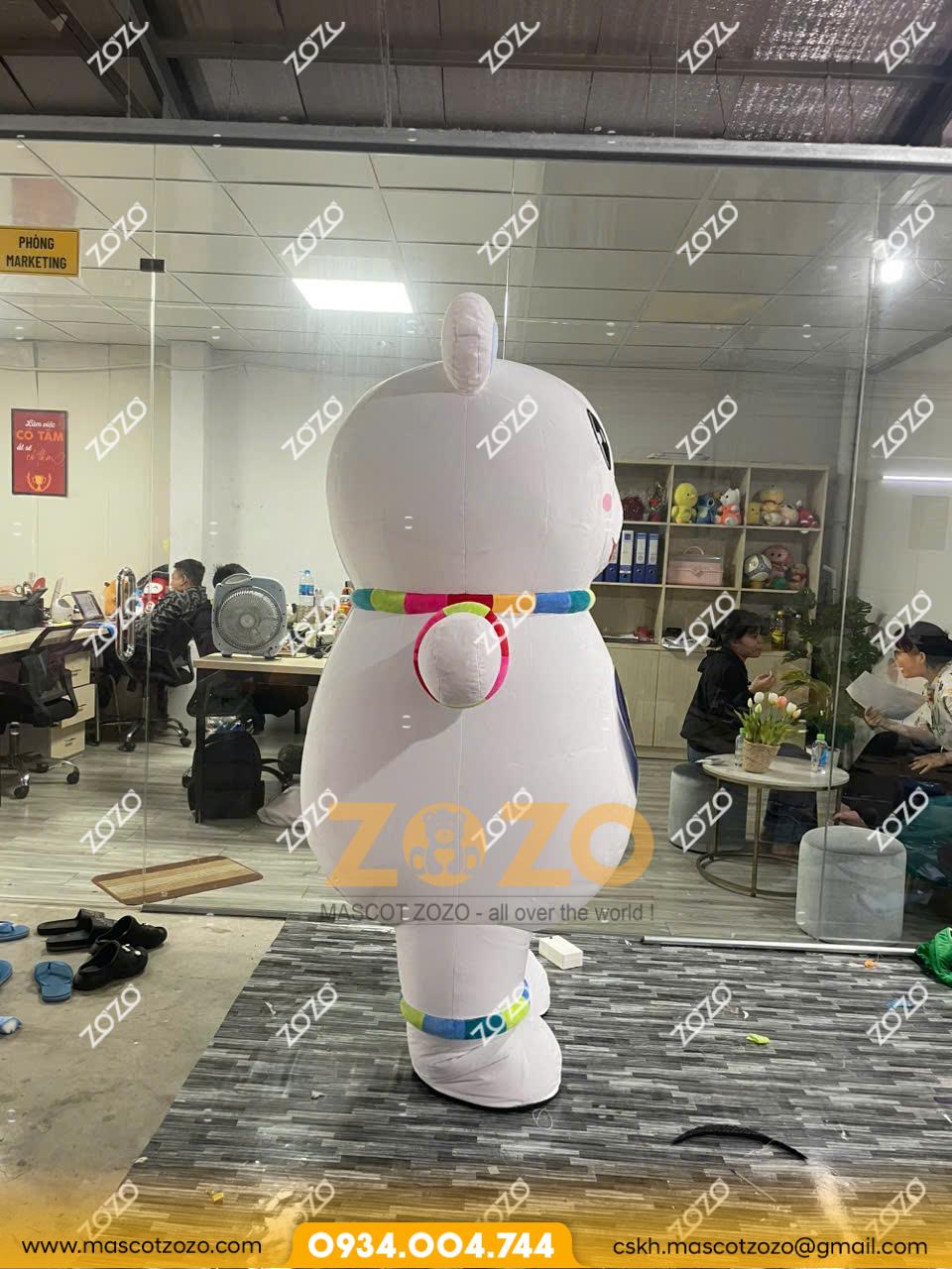 MASCOT GẤU HƠI GALAXY - Ảnh 3