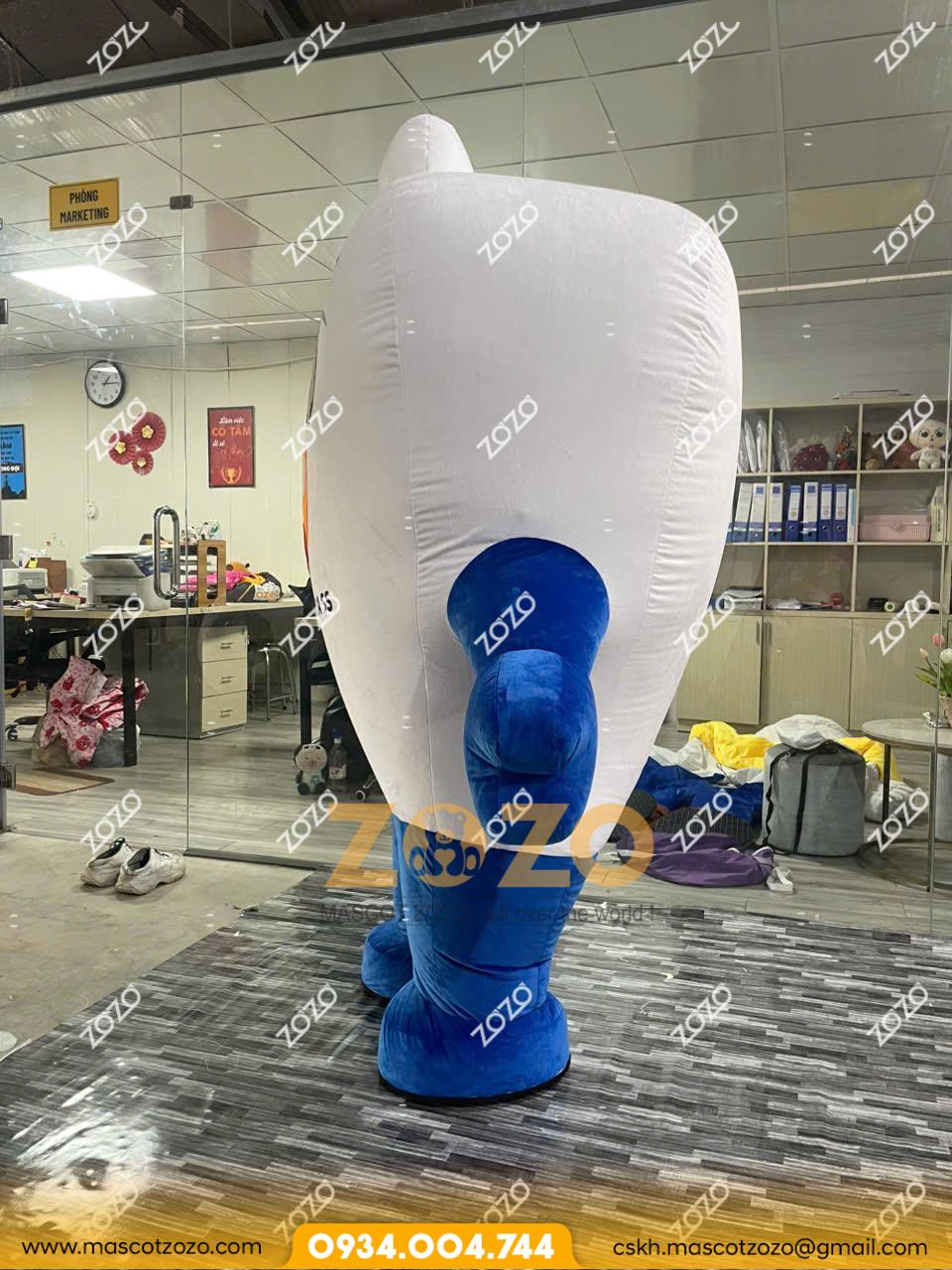 MASCOT HƠI CÁI RĂNG 5S - Ảnh 3