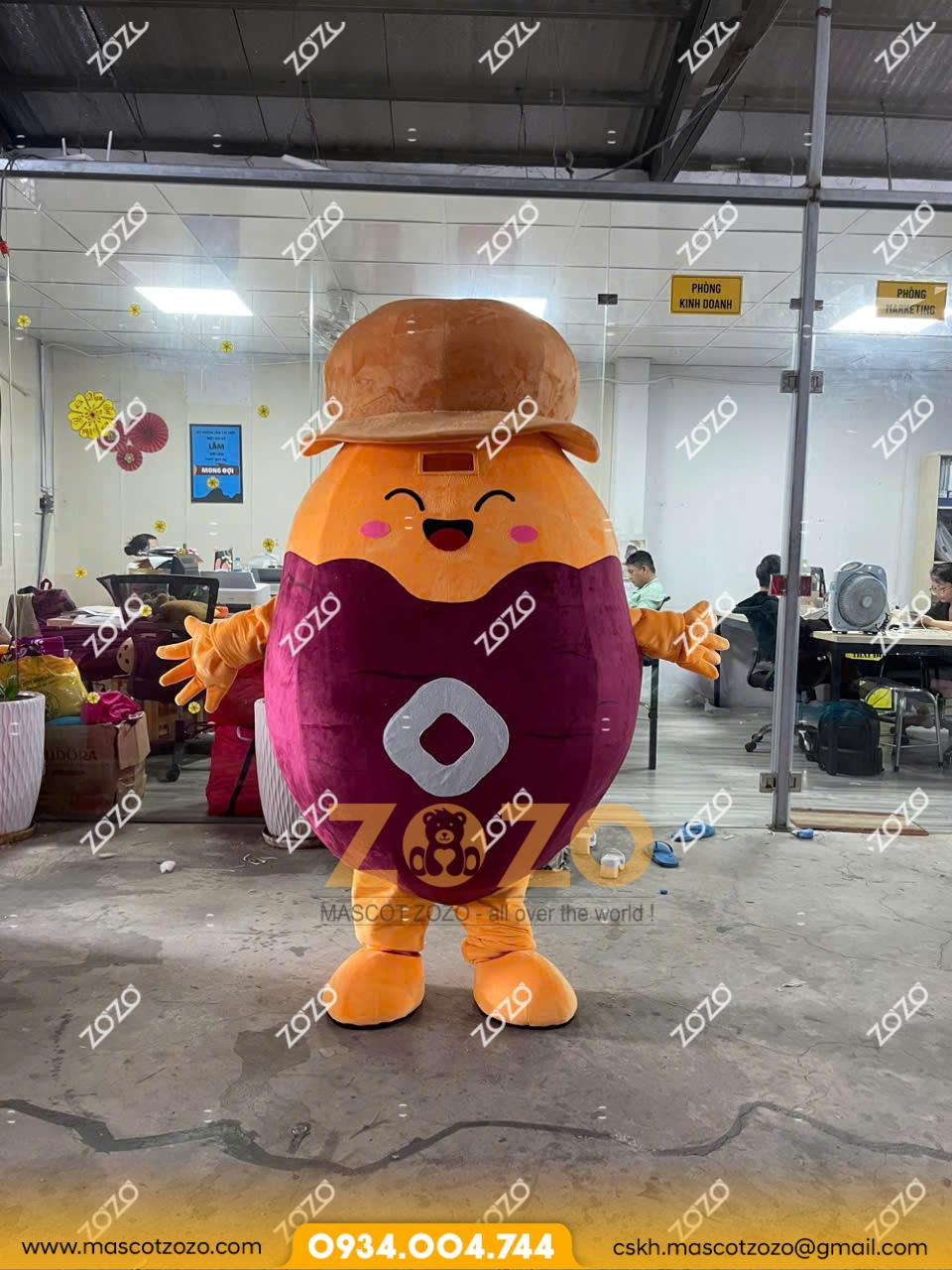 MASCOT CỦ KHOAI LANG