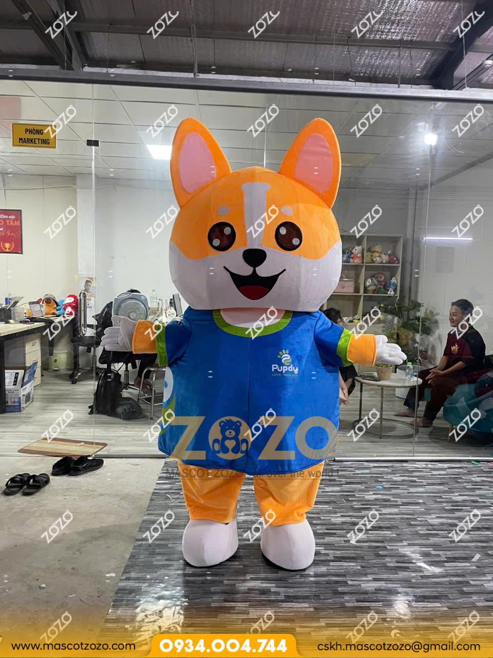 MASCOT CHÓ PUPDY