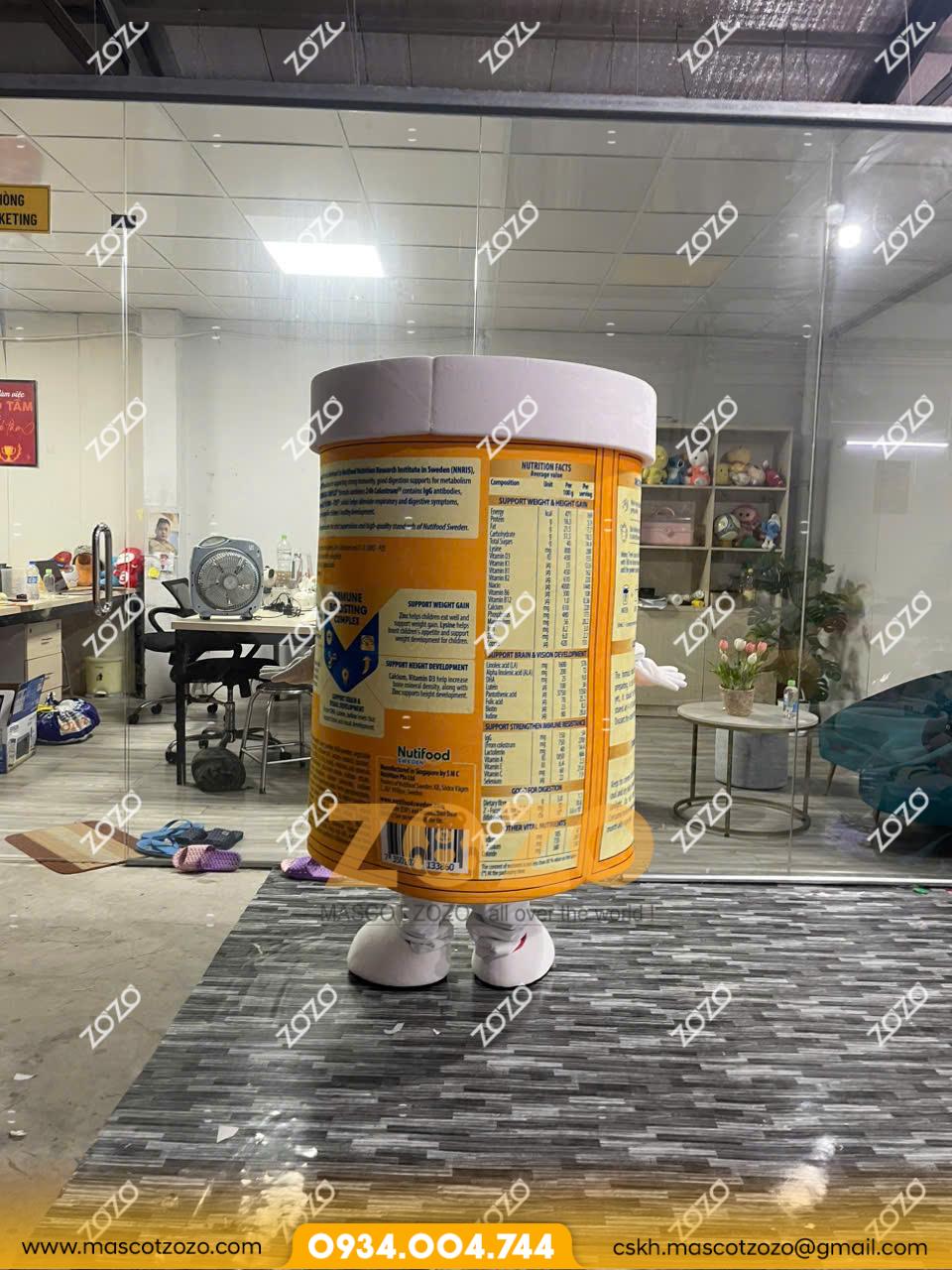 MASCOT LON SỮA GROW PLUS - Ảnh 4