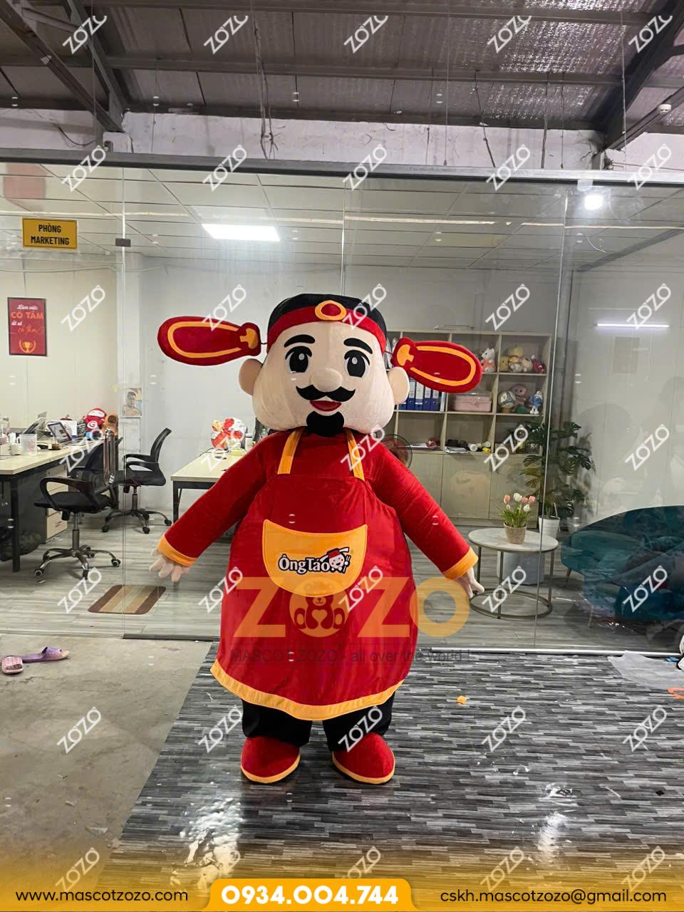 MASCOT BÔNG ÔNG TÁO