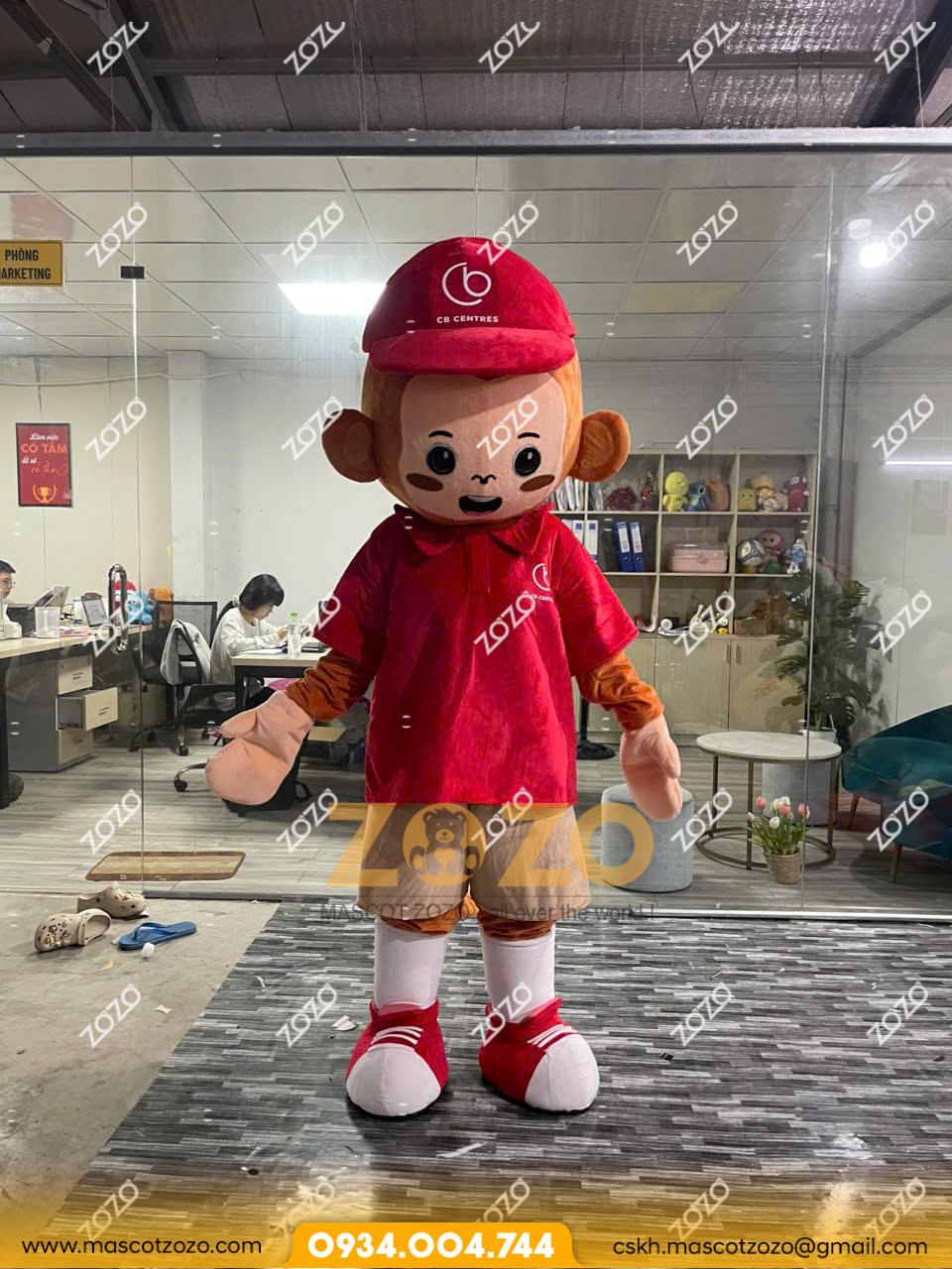 MASCOT BÉ KHỈ ĐI HỌC - Ảnh 4