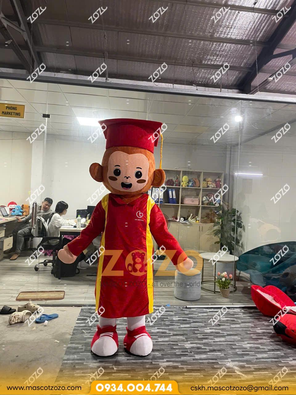 MASCOT KHỈ TỐT NGHIỆP - Ảnh 6