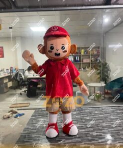 MASCOT BÉ KHỈ ĐI HỌC