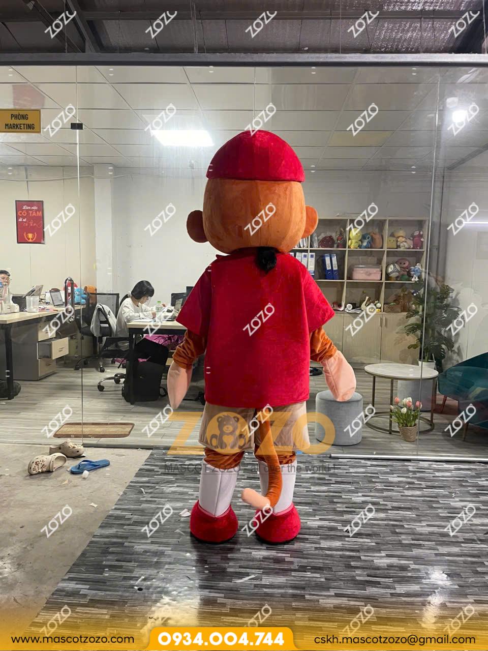 MASCOT BÉ KHỈ ĐI HỌC - Ảnh 5
