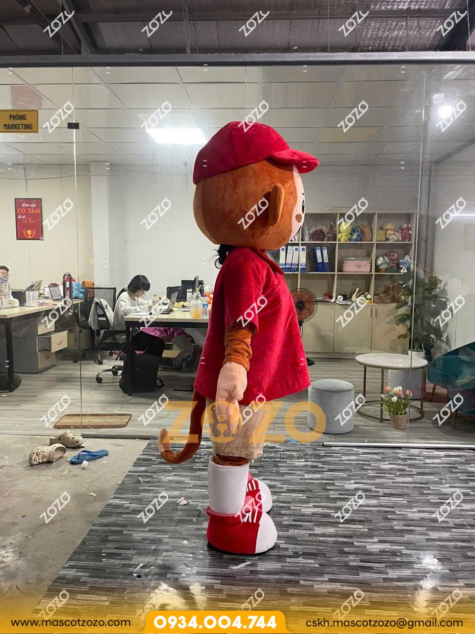 MASCOT BÉ KHỈ ĐI HỌC - Ảnh 6