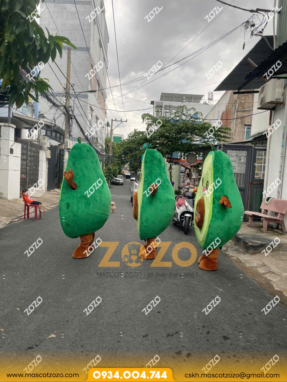 MASCOT BA TRÁI BƠ - Ảnh 6