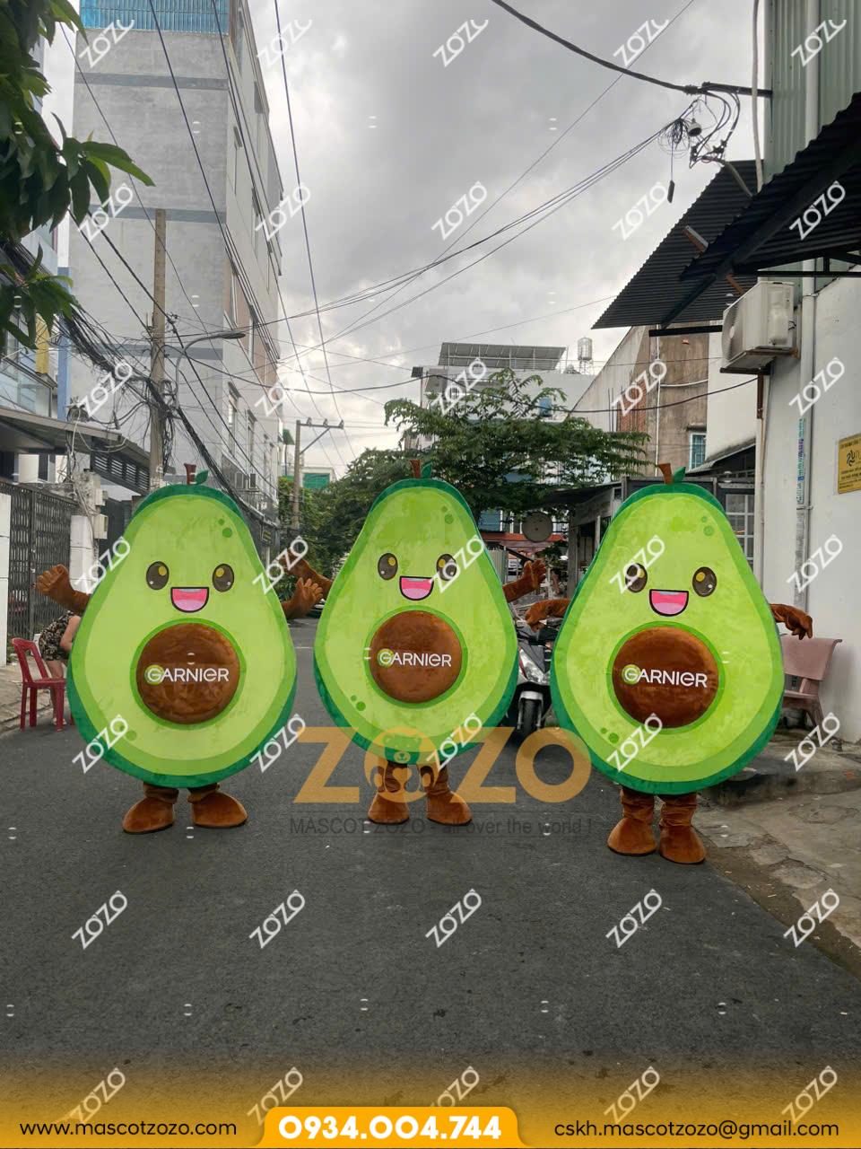 MASCOT BA TRÁI BƠ - Ảnh 5