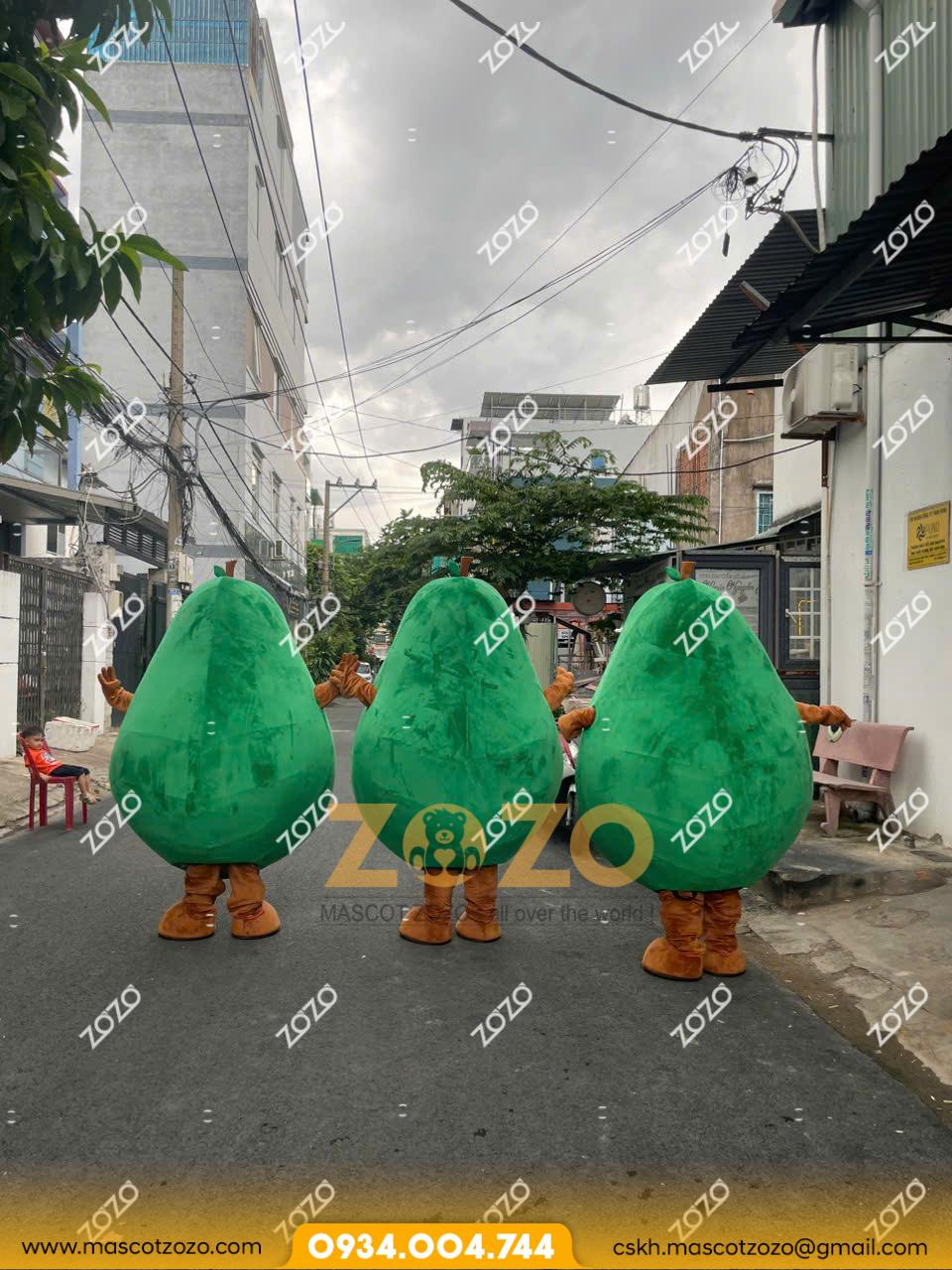 MASCOT BA TRÁI BƠ - Ảnh 4