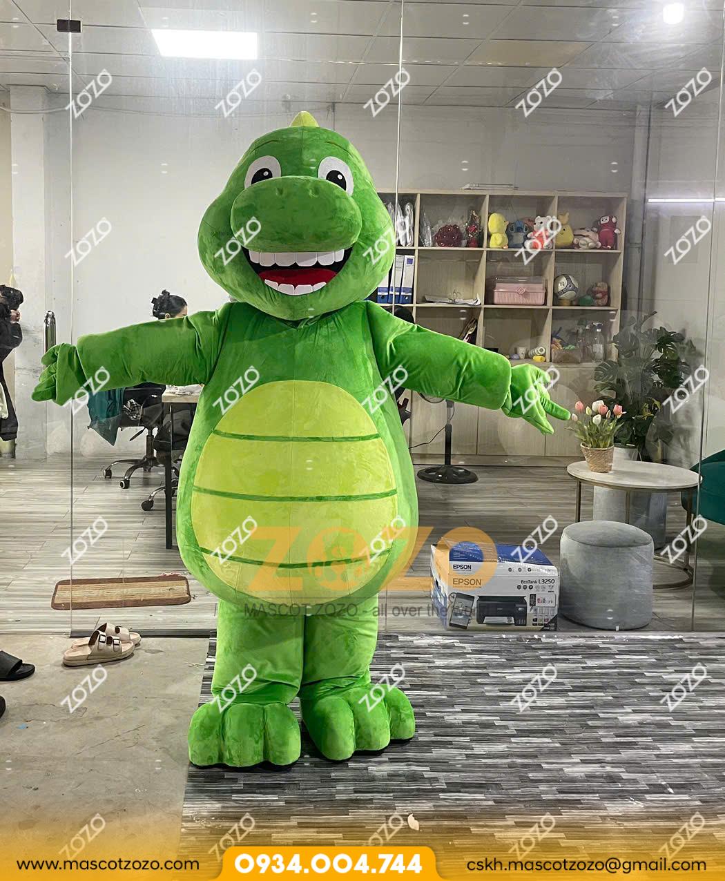 MASCOT BÔNG KHỦNG LONG