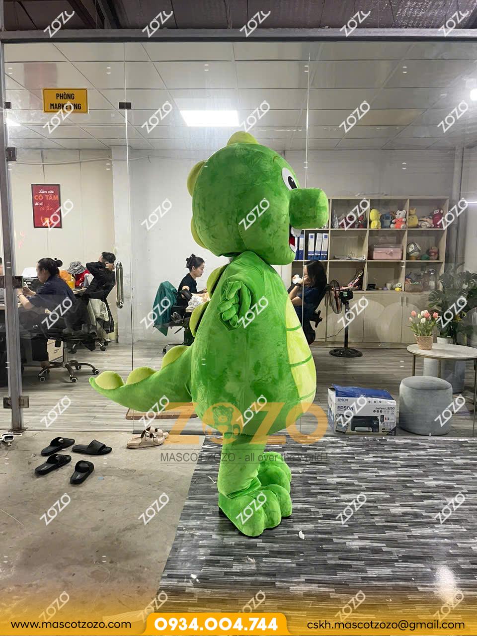 MASCOT BÔNG KHỦNG LONG - Ảnh 4