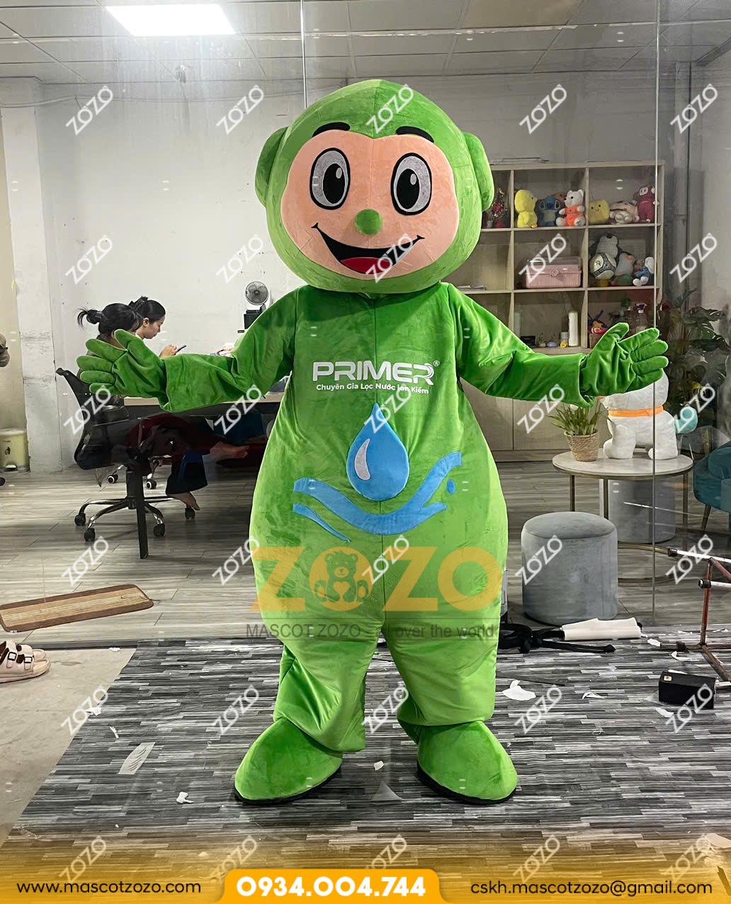 MASCOT ROBO XANH