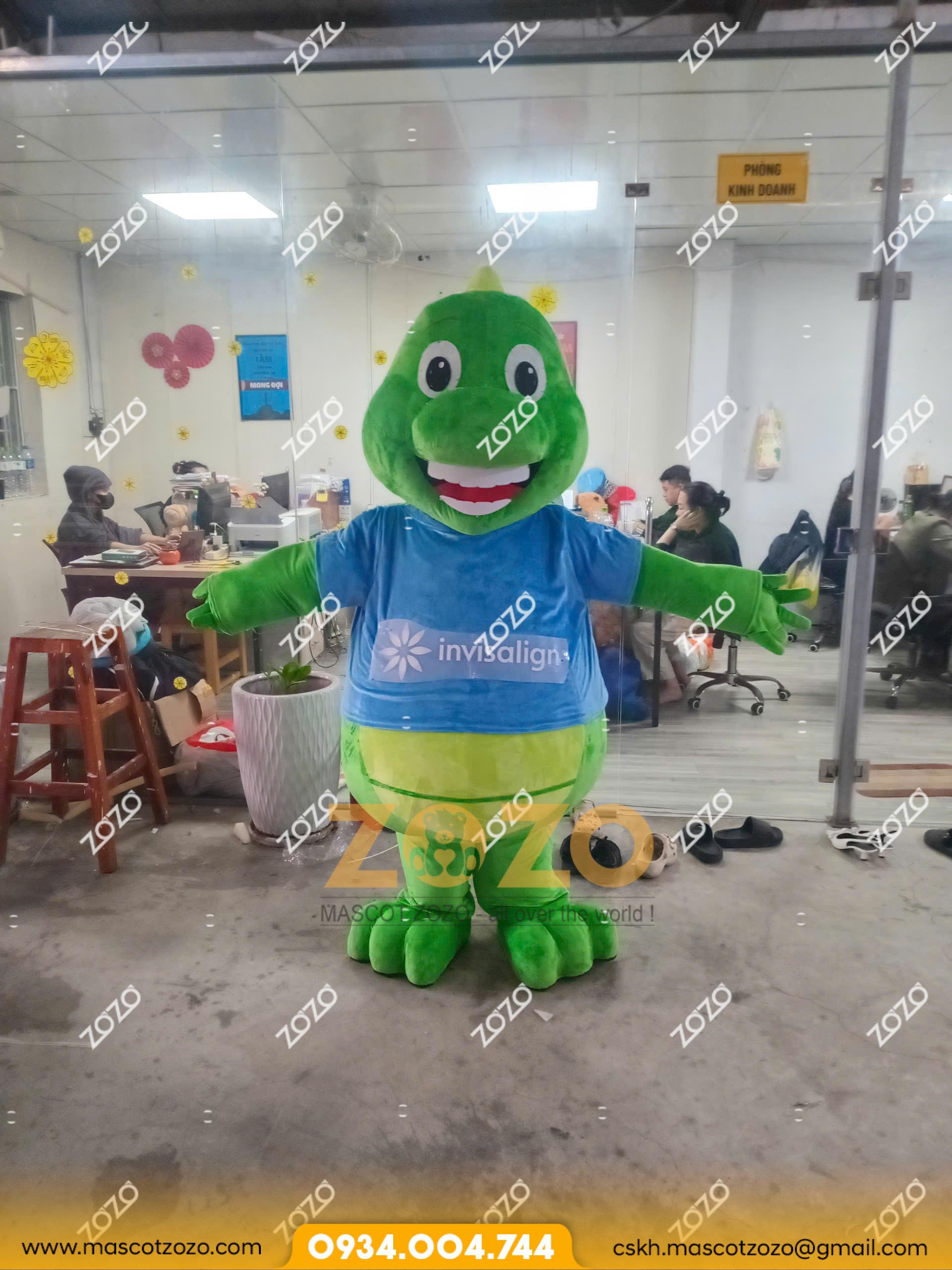 MASCOT KHỦNG LONG INVISALIHN