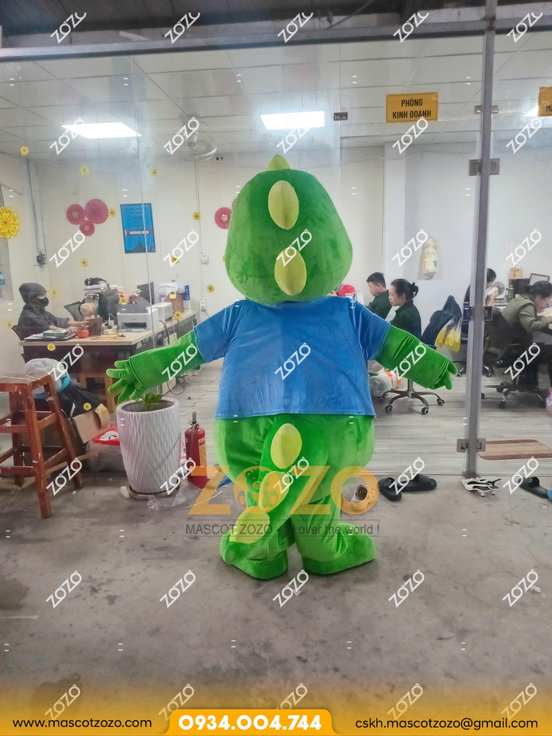 MASCOT KHỦNG LONG INVISALIHN - Ảnh 7