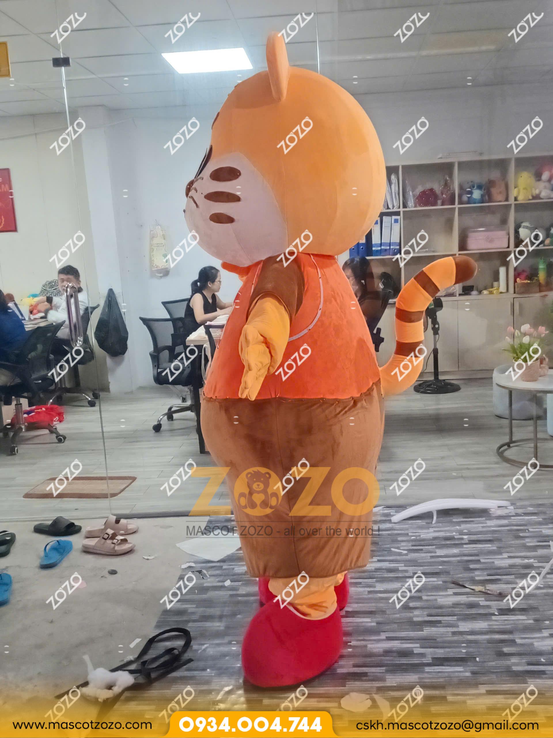 MASCOT BÔNG HỔ FK - Ảnh 4
