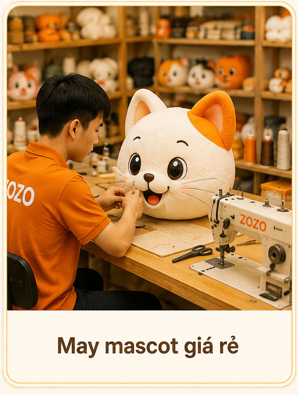 May mascot giá rẻ