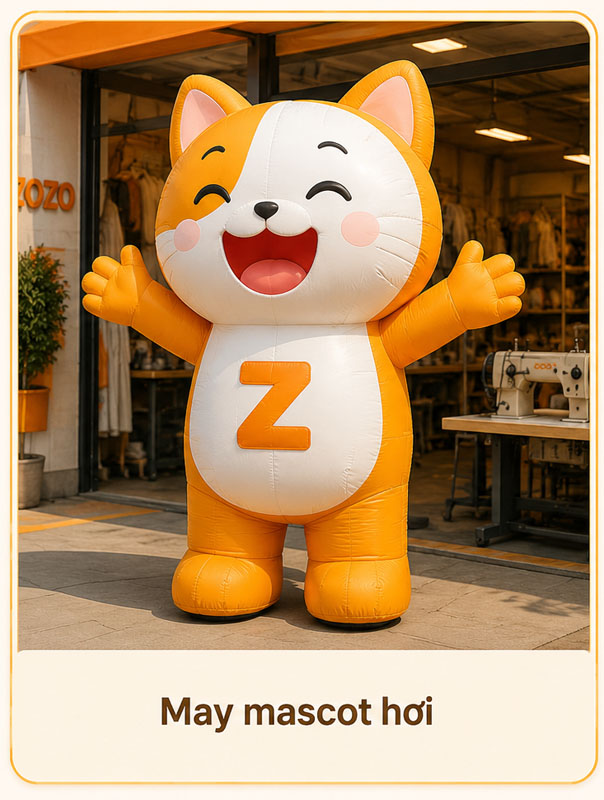 May mascot hơi