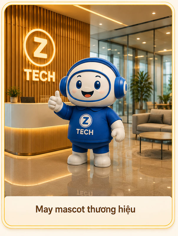 May mascot thương hiệu